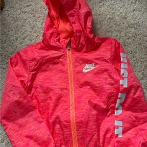 Nike Orange and Pink Jacket